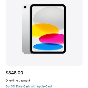 This is the Ipad 10th generation brand new, comes with the 250$ magic keyboard!